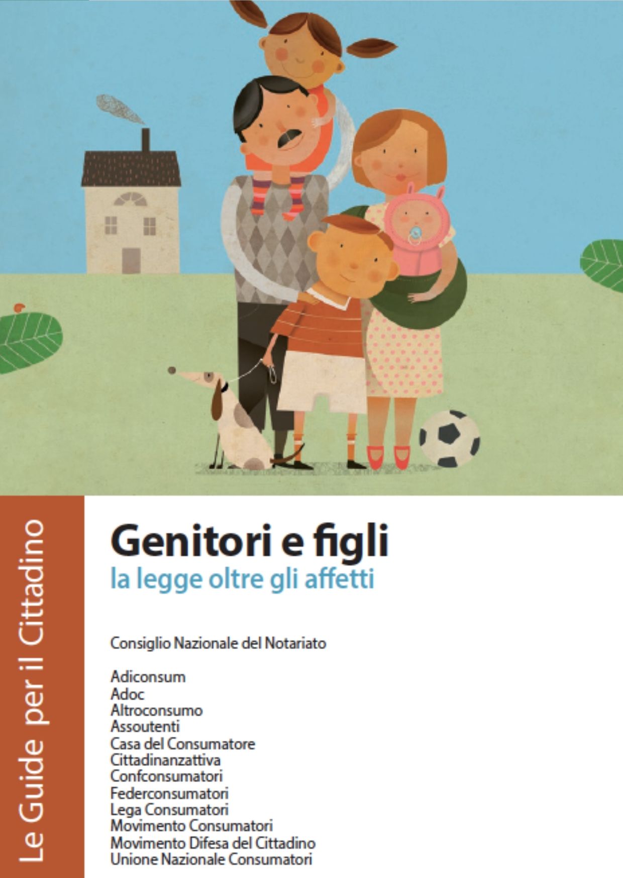 Copertina guida Genitori e Figli: la legge oltre gli affetti