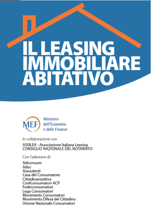 Copertina guida Il Leasing Immobiliare Abitativo